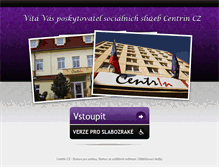 Tablet Screenshot of centrin.cz